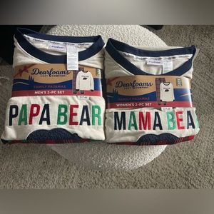 Dearfoams Family Holiday Pajama Sets